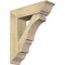 Ekena Millwork Balboa Traditional Rough Sawn Bracket w/ Offset Brace, Douglas Fir, 8"W x 28"D x 32"H BKT0806X28X32BOA01RDF - alternate 1